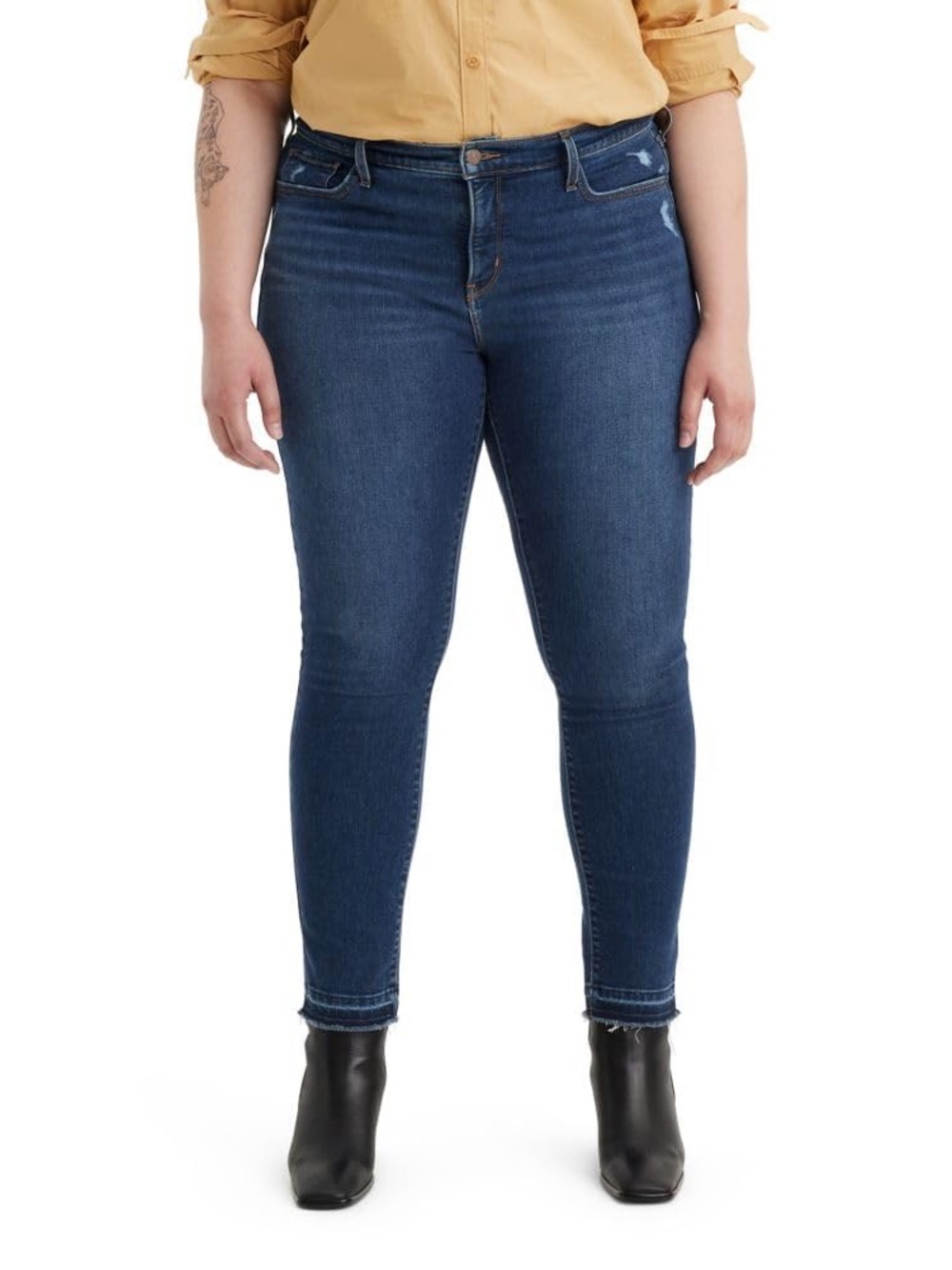 NWT Levi’s 311 Shaping Skinny Jeans Plus Size 14W Dark Wash Stretch Denim